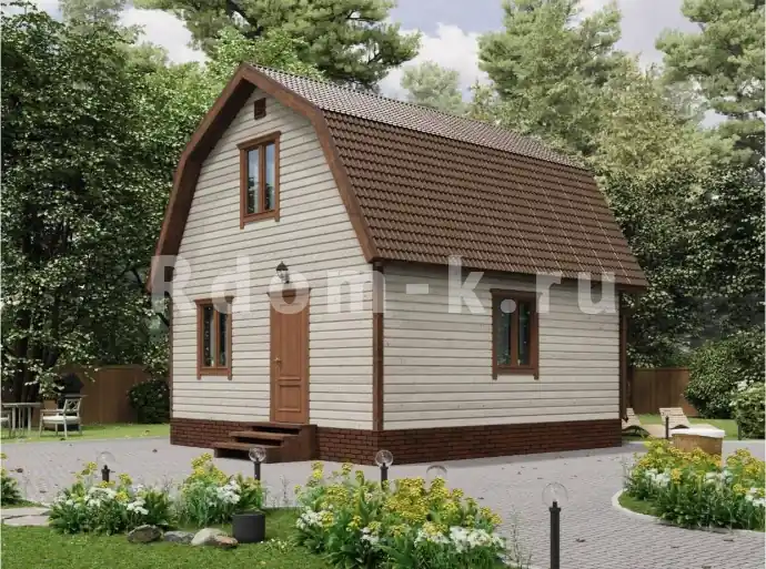 Дачный дом «Березка» ЛК 6х6